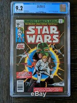 Star Wars #1 CGC 9.2 (Marvel 1977) 1st Print Off-White to White Pages