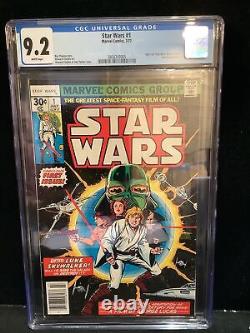 Star Wars #1 (CGC 9.2, NM-, A New Hope, 1977, Newsstand Edition, 1st Print)
