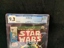 Star Wars #1 (CGC 9.2, NM-, A New Hope, 1977, Newsstand Edition, 1st Print)