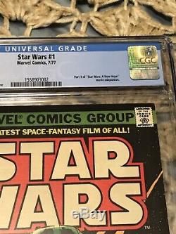 Star Wars #1 CGC 9.4 A New Hope 1st Print Chaykin 1977 Disney + New Case