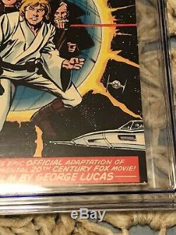 Star Wars #1 CGC 9.4 A New Hope 1st Print Chaykin 1977 Disney + New Case