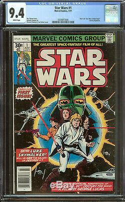Star Wars 1 CGC 9.4 White Pages