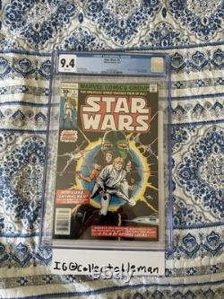 Star Wars # 1 CGC 9.4 White Pages 1st Print Marvel Comics (1977)
