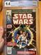 Star Wars #1 Cgc 9.4 Off White To White Pages. News Stand