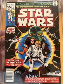 Star Wars #1 CGC 9.4 off white to white pages. News stand Star Wars #1 CGC 9.4 off white to white pages. News stand