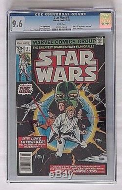 Star Wars #1 CGC 9.6 1977 Marvel Original Series Comic Book Vintage 1st Print