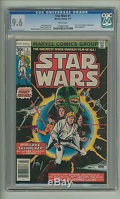Star Wars #1-CGC 9.6 NM+ A New Hope adaptation-1977-1116/29975-white pages