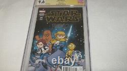 Star Wars #1 CGC 9.6 S. S Skottie Young 2015 1st. App. Black Krrsantan LOOK