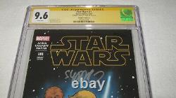 Star Wars #1 CGC 9.6 S. S Skottie Young 2015 1st. App. Black Krrsantan LOOK