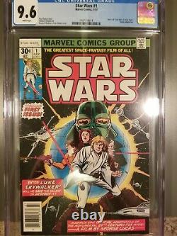 Star Wars #1 CGC 9.6 White Pages