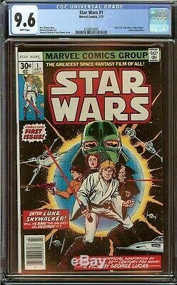 Star Wars #1 CGC 9.6 (White Pages) 1977 1st Print