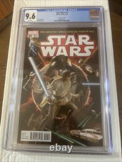 Star Wars #1 CGC 9.6 White Pages Key Issue Alex Ross Variant (2015)