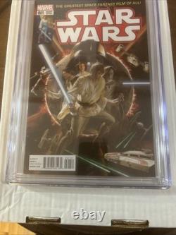 Star Wars #1 CGC 9.6 White Pages Key Issue Alex Ross Variant (2015)