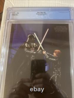 Star Wars #1 CGC 9.6 White Pages Key Issue Alex Ross Variant (2015)