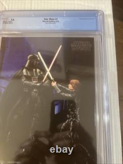 Star Wars #1 CGC 9.6 White Pages Key Issue Alex Ross Variant (2015)