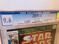Star Wars #1 CGC 9.6 White Pgs 1st Print Marvel 1977 HOLY GRAIL KEY INVESTMENT