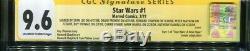 Star Wars #1 CGC 9.6 signed Stan Lee+8 Marvel comics 1977