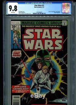 Star Wars #1 CGC 9.8 (1977) Marvel Comics Highest Grade White Pages