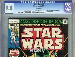 Star Wars #1 CGC 9.8 1st Luke Skywalker Leia Obi-Wan Vader Han Solo Chewbacca