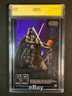 Star Wars #1 CGC 9.8 SS (2015) Action Figure Variant Signed by Mark Hamill