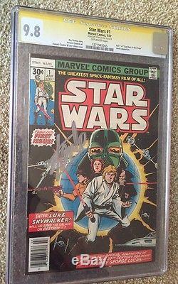 Star Wars #1 CGC 9.8, Signed By Stan Lee, First Print