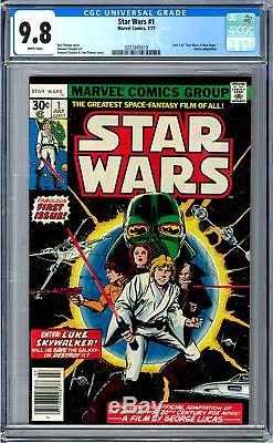 Star Wars #1 CGC 9.8 (W) 1st Issue A New Hope