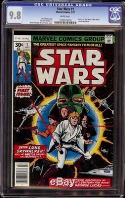 Star Wars # 1 CGC 9.8 White (Marvel 1977) 1st appearance of Star Wars characters