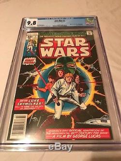 Star Wars #1 CGC 9.8 White Pages