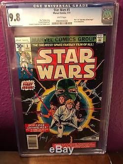 Star Wars #1 CGC 9.8 White Pages! 7/77 ONE DAY SALE