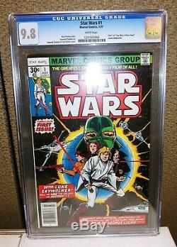Star Wars #1 CGC 9.8 White Pages A New Hope Adaptation 1977