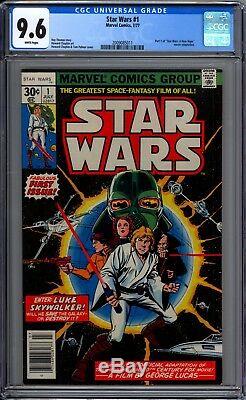 Star Wars 1 CGC Graded 9.6 NM+ Marvel Comics 1977 1st Print
