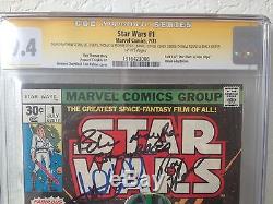 Star Wars #1 CGC SS 9.4 Signed by cast