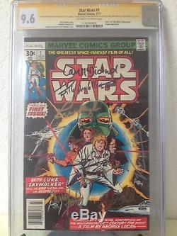 Star Wars #1 CGC SS 9.6 Signed by (9) cast members
