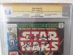 Star Wars #1 CGC SS 9.6 Signed by (9) cast members