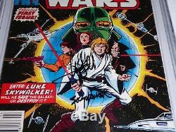 Star Wars #1 CGC SS Signature Autograph ReMarked MARK HAMILL SKYWALKER Signed