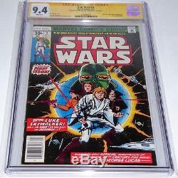 Star Wars #1 CGC SS Signature Autograph ReMarked MARK HAMILL SKYWALKER Signed