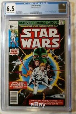 Star Wars #1 Cgc 6.5 Marvel Comics First Print! 1977 1st Skywalker Darth Vader