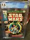 Star Wars #1 Cgc 7.5 White Pages 1977 Marvel Comics Comic Kings