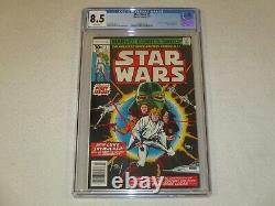 Star Wars 1 Cgc 8.5 White Pages 1977