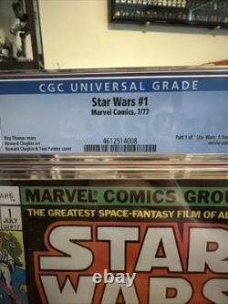 Star Wars #1 Cgc 9.0 1977 1st Print, Luke Skywalker, Darth Vader, Han Solo