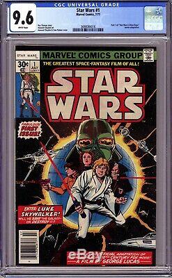 Star Wars #1 Cgc 9.6 (1977 Marvel Comics) First Printing- A New Hope! No Reserve