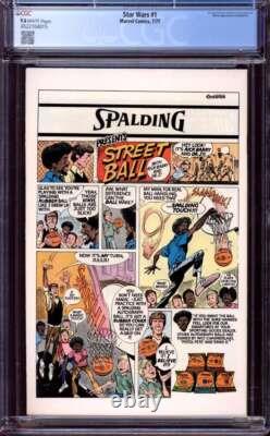 Star Wars #1 Cgc 9.6 White Pages // Marvel Comics 1977 Star Wars #1 Cgc 9.6 White Pages // Marvel Comics 1977