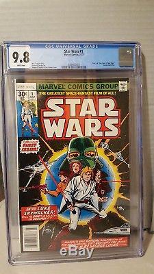 Star Wars #1 Cgc 9.8 1977 White Pages
