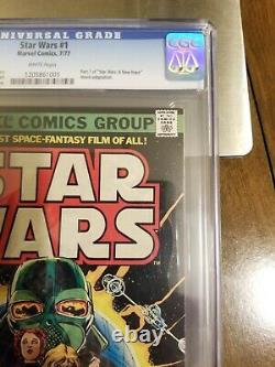 Star Wars #1 Cgc 9.8 White Pages 1977