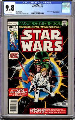 Star Wars #1 Cgc 9.8 White Pages Marvel 1977
