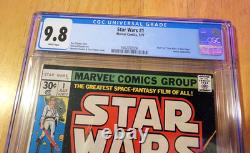 Star Wars #1 Cgc 9.8 Wp 1977 1st Print, Luke Skywalker, Darth Vader, Han Solo