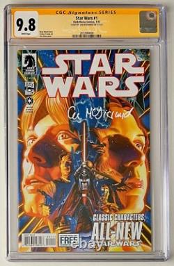Star Wars #1. Cgc Ss 9.8. Signed Ian Mcdiarmid. Emperor. Alex Ross Cover