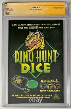 Star Wars #1. Cgc Ss 9.8. Signed Ian Mcdiarmid. Emperor. Alex Ross Cover