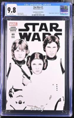 Star Wars #1 ComicXposure Sketch Edition 9.8