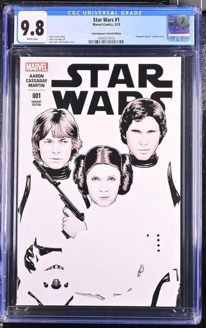 Star Wars #1 Comicxposure Sketch Edition 9.8